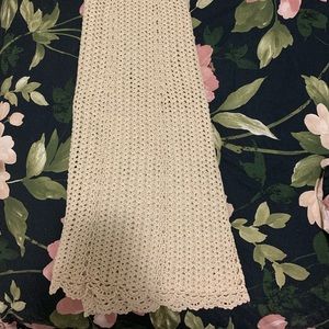 Sheer Le Fou crochet skirt